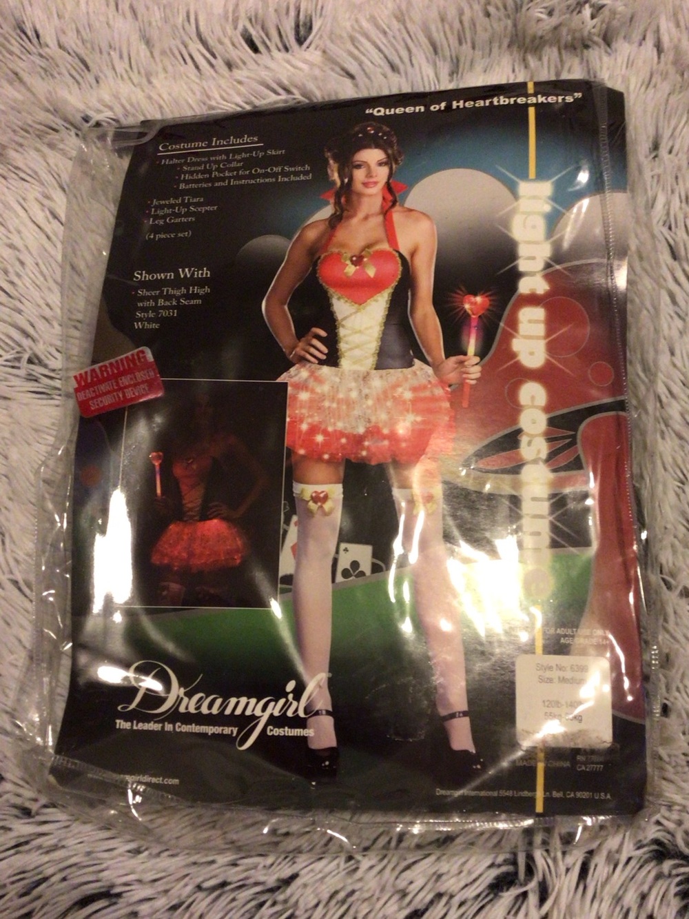 Dreamgirl Queen of Heartbreakers Light-Up Costume